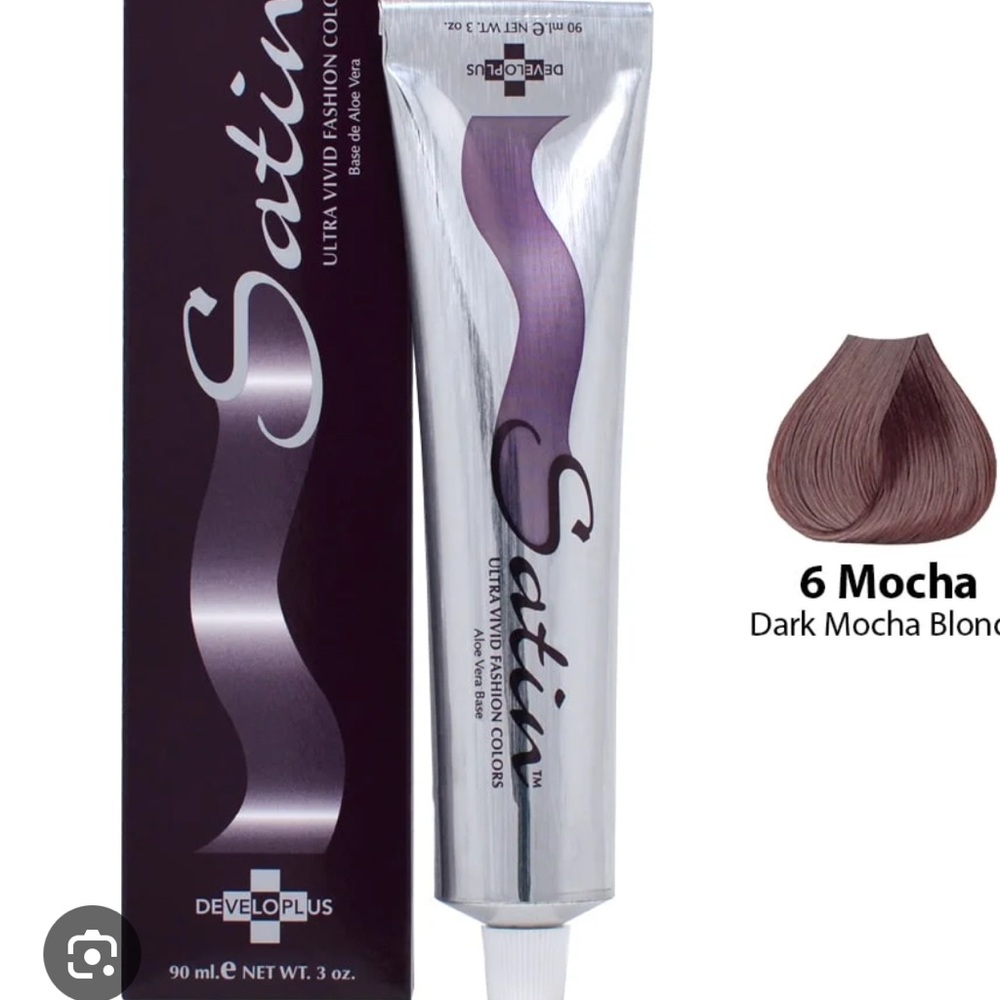 Satin Hair Dye 6 Mocha NIB